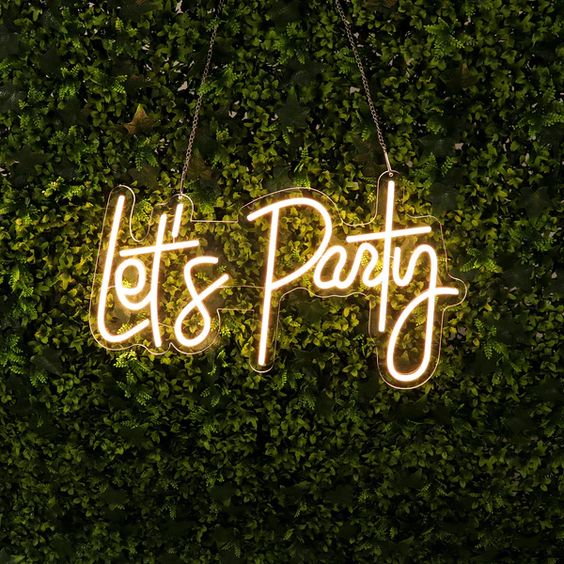Neon Signs – Evren: Event Design & Rentals